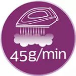 بخار تا 45 گرم اتوبخار فیلیپس مدل gc2998